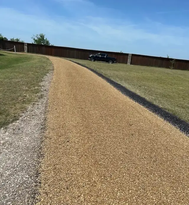 Chip seal is an affordable alternative to traditional asphalt.