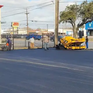 Local commercial paving.